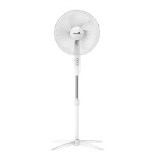 Oscillating Pedestal Fan 16" Portable 3 Speed Cooling Silent Fan Floor Standing