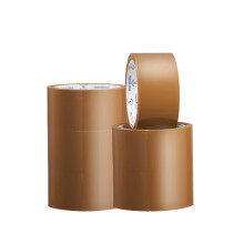6 Strong Brown Tape Parcel Packaging Packing Tape 48MM x72M Box Sealing Rolls
