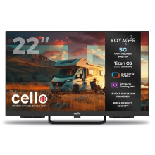 Cello C22TZRVOY 22 inch 12v Smart TV Samsung Plus OS built in 5G WiFi Router