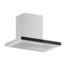 electriQ 60cm Slimline Chimney Cooker Hood - Stainless Steel eiQ60TOUCHSLIMA
