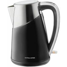 Kettle Electric Fast Boil 1.7L Black 3000W Cordless Jug Filter Andrew James UK