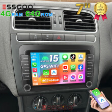 Apple CarPlay For VW POLO 2009-2014 Car Stereo Radio GPS Sat Nav Touch Screen