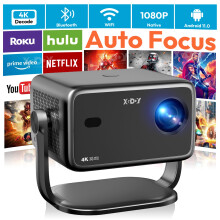 XGODY 4K 5G Smart Projector Android 500 ANSI Cinema Home Theater 1080P WiFi HDMI