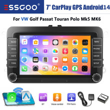 Apple CarPlay For VW GOLF MK5 MK6 EOS Car Stereo Radio Android 15 GPS NAVI Voice