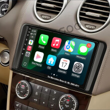 9" Apple Carplay For Mercedes ML/GL-Class W164 X164 Android 15 Car Stereo Radio