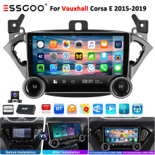 DAB+ 10.1" For Vauxhall Corsa E 2015-2019 Car Radio Stereo Android14 GPS Carplay