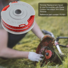 Strimmer Trimmer Spool & Line Compatible With Flymo Mini Trim Contour XT