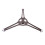 Universal Universal Microwave Turntable Roller Ring Drive Support Tripod Black 1