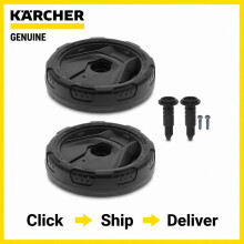Karcher K4 K5 Wheels Replacement Pair Genuine OEM Pressure Washer Wheel Set