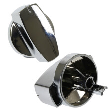 Belling 444445412 Oven Cooker Control Knob Switch Gas Hob Silver / Chrome Spare