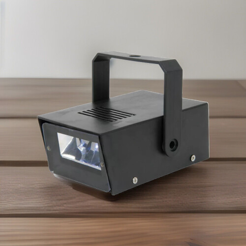 Strobe Light Small White LED Flashing Battery Powered Party Lighting Portable