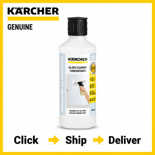Kärcher Karcher Glass Cleaning Concentrate Detergent Solution for Window Vac 500ML