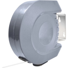 15m Retractable Washing Line Heavy Duty Indoor Outdoor Clothes Line Dryer - Grey