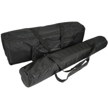 QTX Carry Bag Set for Bar and Stand Large Padded Transit Bags PAR &Tripod Black
