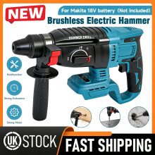 Brushless Cordless dual function hammer SDS+ Rotary Drill Body For Makita 18V UK