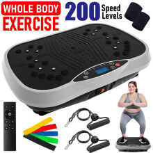 Power Vibration Plate Exercise Body Shaker Massager Vibrating Machine Platform