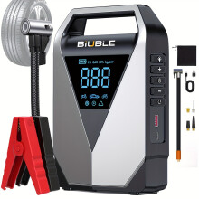 8000A Car Jump Starter Air Compressor Pack Booster USB LED Power Bank Battery