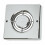 Manrose Chrome Extractor Fan Cover for Manrose XF100 Range - Silver Front Grille 1