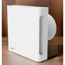 Quiet Bathroom Extractor Fan with Timer Tile Conceal Design MANROSE QF100TX5CON