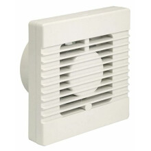 Bathroom Extractor Fan with Timer 100mm WC Toilet White - Intervent NVF100T