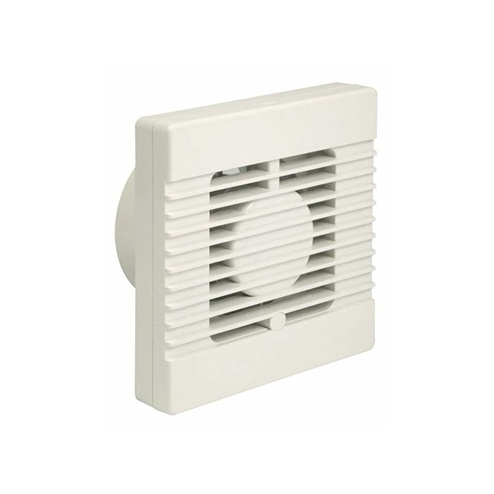 Photos - Fan Manrose Bathroom Extractor  with Timer 100mm WC Toilet White - Intervent NVF100T 