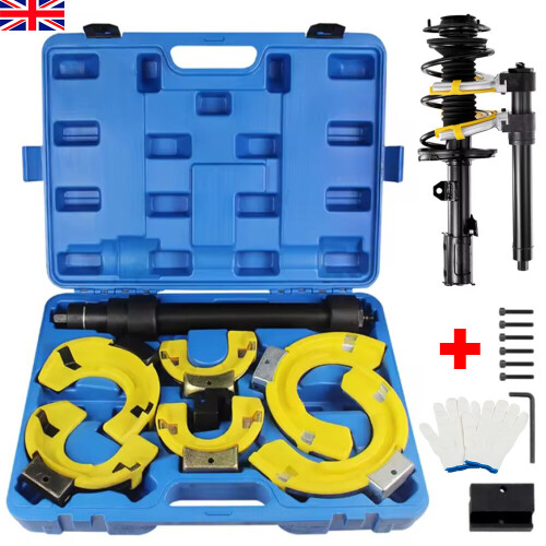 4500kg Coil Spring Strut Compressor Clamp Shock Absorber Suspension 3 Pcs Tool