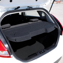 NEW PARCEL SHELF BOOT LOAD LUGGAGE COVER BLACK FOR FORD FIESTA MK7 2009-2017 UK