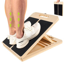 Wooden Anti-Slip Exercise Fintess Carry Portable Stepper For Gym Home Office UK