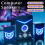 Desktop Computer PC Speakers 9D Surround Sound System LED Gaming Bass USB Wired 1