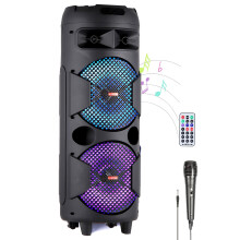 3600W Portable Bluetooth Speaker Sub woofer Heavy Bass Sound System