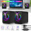 USB Wired Surround Sound System LED PC Speakers Gaming Bass for Desktop Computer 1