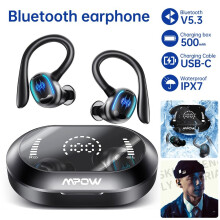 MPOW Deep Bass Wireless Earbuds Bluetooth Headphones 50Hrs Playback Ear Buds