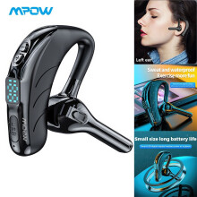MPOW Bluetooth Headset Earphone Wireless Handsfree Car Driver Trucker Headphones