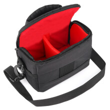 For Canon Nikon EOS DSLR Travel Camera Bag Shoulder Lens Carry Case