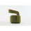 (Green, Chenille) Green Chenille Swivel Accent Chair 13