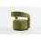 (Green, Chenille) Green Chenille Swivel Accent Chair 14