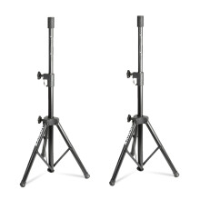 Vonyx 180.553 Professional Adjustable Speaker Stand Set - Lightweight & Durable