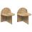 VidaXL vidaXL Bedside Table 2 pcs Artisan Oak 40 x 35.5 x 45.5 cm 4