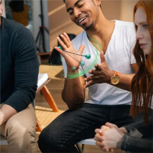 Metalowa Zabawka Fidget w Kształcie Guzika, Umiejętności Palców, Koraliki do Stresu, Zabawka Relaksacyjna dla Mężczyzn, Kobiet i Nastolatków