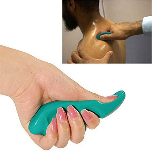 2Pcs T-Shape Acupoint Massage Tool, Manual Deep Tissue Massager for Back Neck Shoulder Pain 2