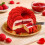 6-Cell Raspberry Design Dessert Decorating Tools French Fruit Mousse Cake Mould Kitchen Bakeware Silicone Chocolate Mold 6