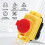 Machine  Safety  KJD17B 5 PIN 250V 16A Electromagnetic  Machine Push Button  IP55 Waterproof 5
