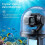 For  Pocket4 Pro Waterproof Protective Case Diving Housing Thumb Camera Protective Shell with Diving Rod 7
