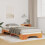 VidaXL vidaXL Bed Frame Brown 80 x 210 cm Solid Pine Wood 1
