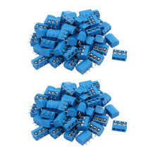 200PCS ABS KF301-3P 5.08mm 3 Pin Connect Terminal Screw Terminal Connector