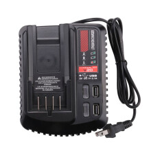 For 20V 2A Li-Ion Battery Charger CMCB102 Rechargeable Power Tool Lithium Battery Charger Dual USB US Plug