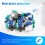 10 Pezzi Joystick Elettromagnetico Hall per XBOXone Joystick Hall Potenziometro Joystick Elettromagnetico 3D Hall 4