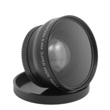 Groothoeklenzen 0,45X 52 mm Groothoek HD-Lensconversie Groothoekcameralens met Macrolens