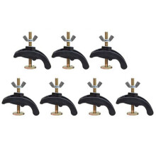 7 Set 85 Mm Fresatura Cnc Macchina per Incisione Parte Pressa Piastra Morsetto Dispositivo di Fissaggio Router per Piano di Lavoro con Scanalatura un