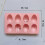 3-Pack Egg Shaped Silicone Molds for Baking, Jello, and Chocolate - Oven Safe, Multi-Purpose 8
